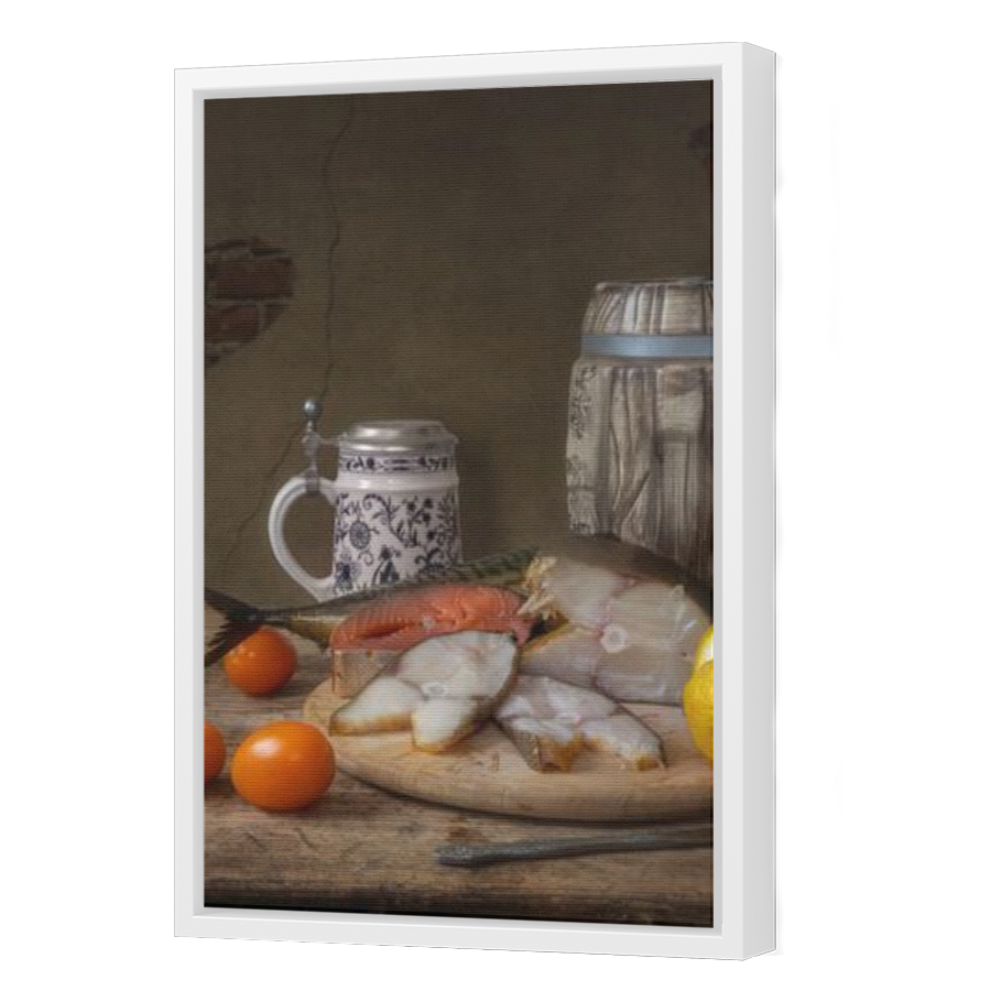 Thumbnail for Canvas - White Floating Frame