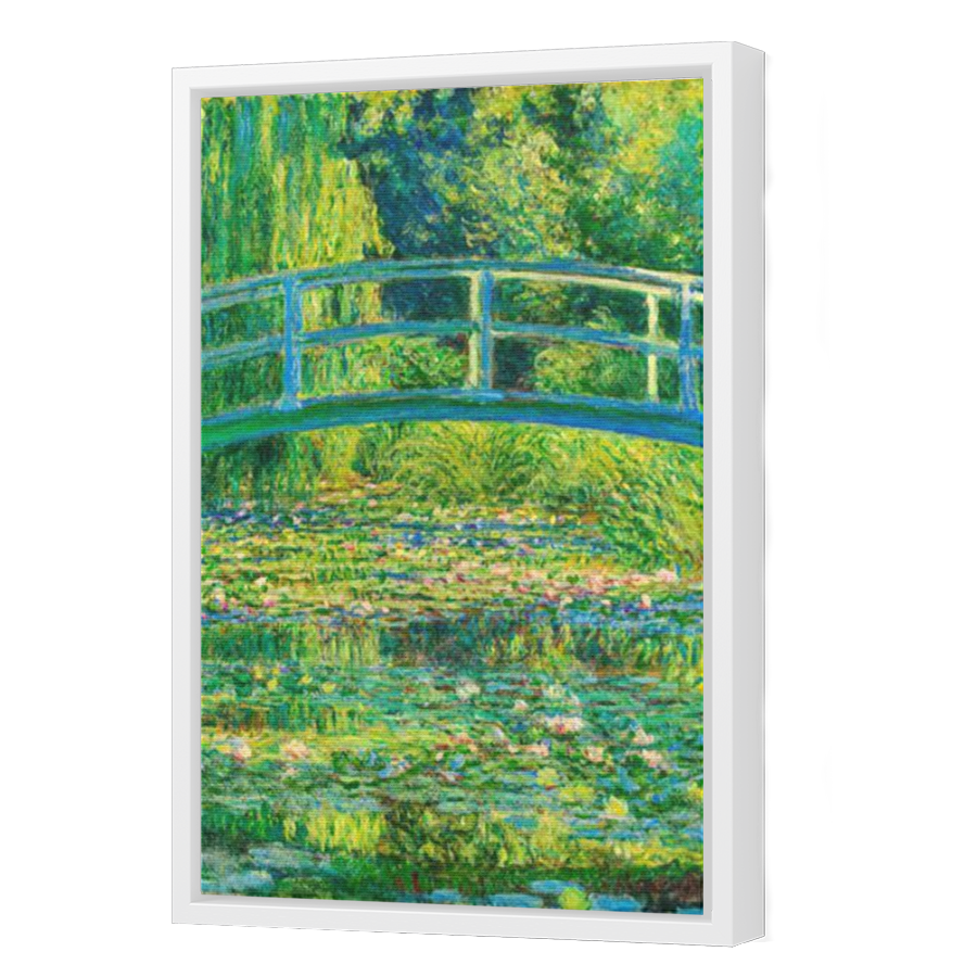 Thumbnail for Canvas - White Floating Frame
