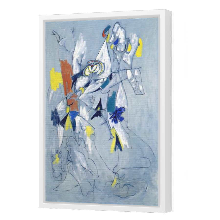 Thumbnail for Canvas - White Floating Frame