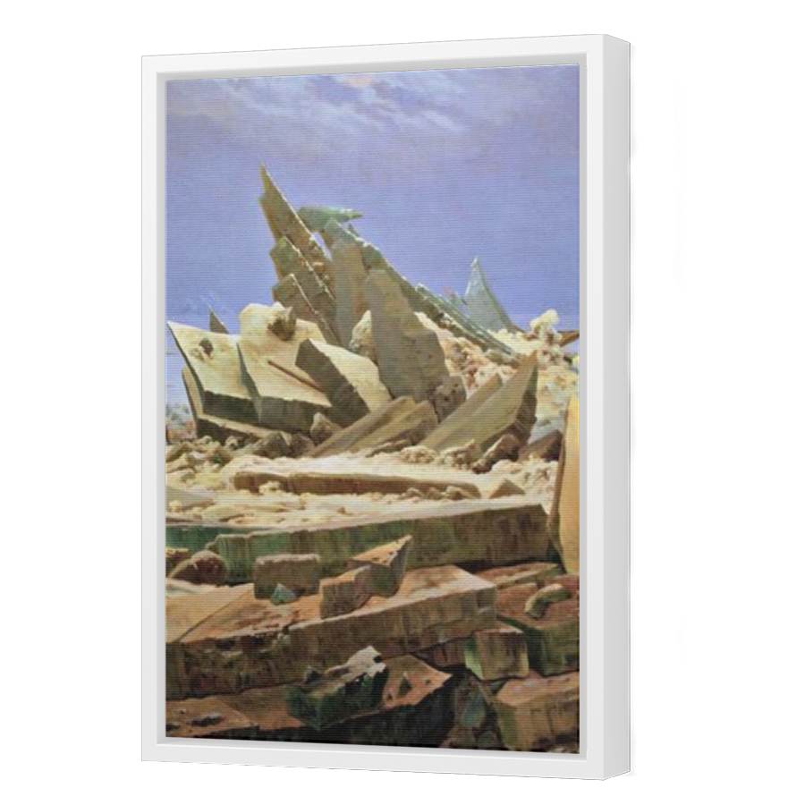 Thumbnail for Canvas - White Floating Frame