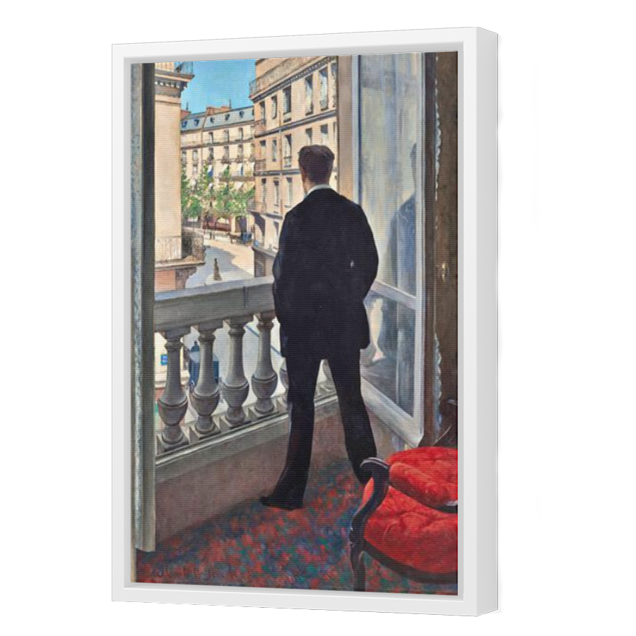 Thumbnail for Canvas - White Floating Frame