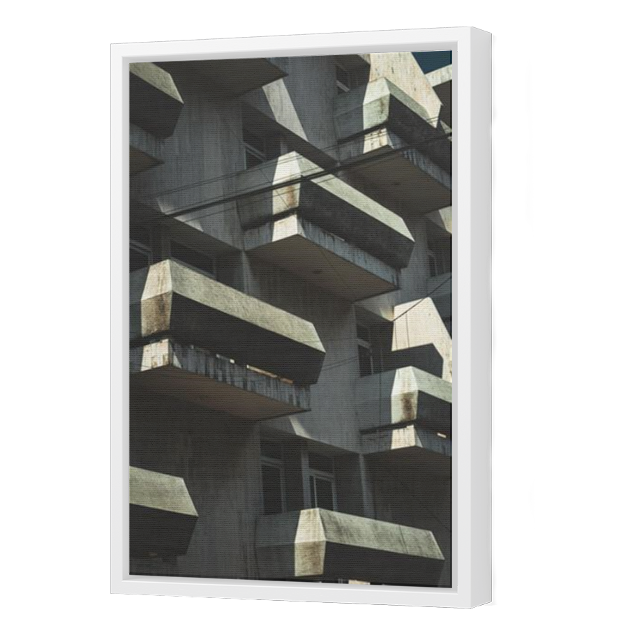 Thumbnail for Canvas - White Floating Frame