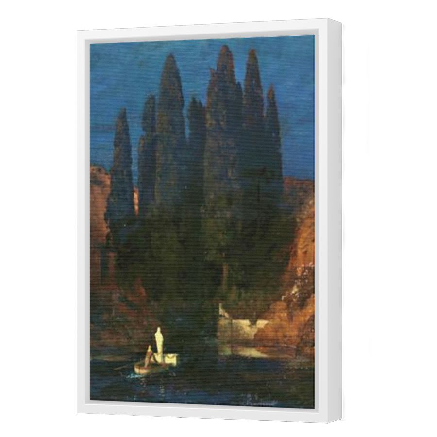 Thumbnail for Canvas - White Floating Frame