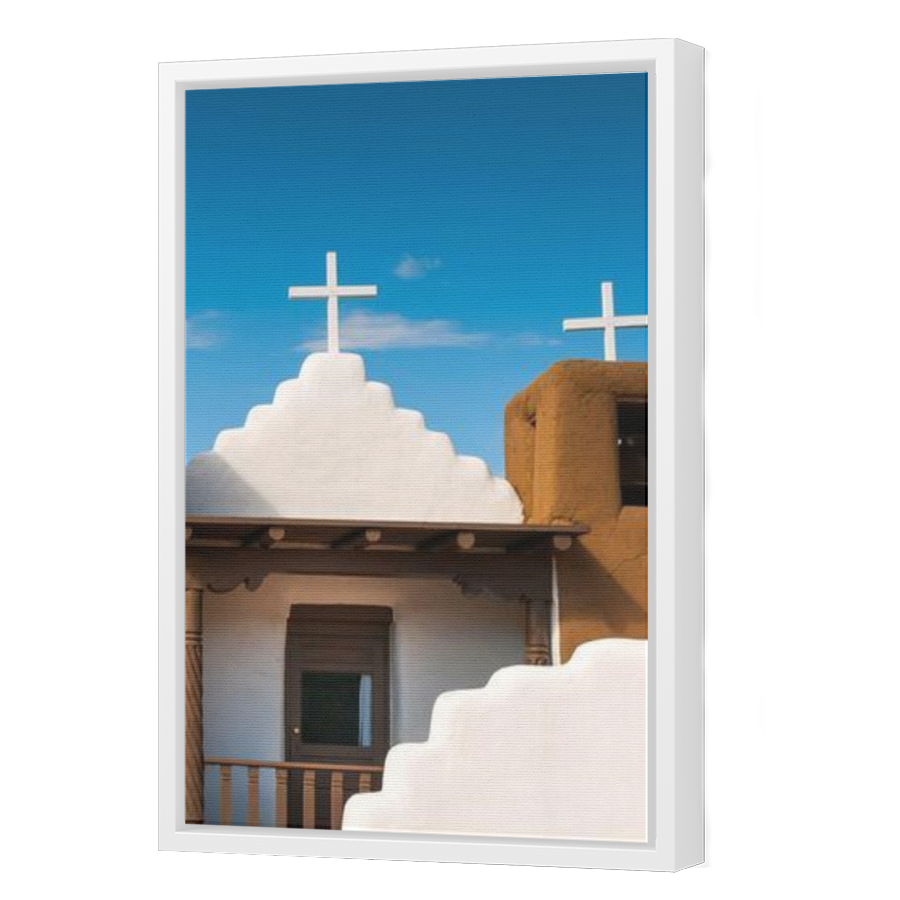 Thumbnail for Canvas - White Floating Frame