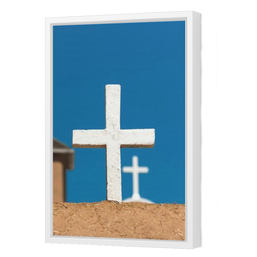Thumbnail for Canvas - White Floating Frame