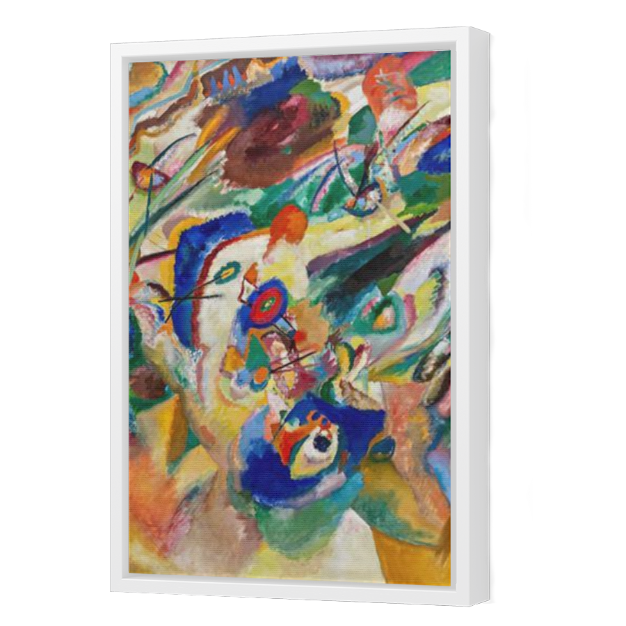 Thumbnail for Canvas - White Floating Frame