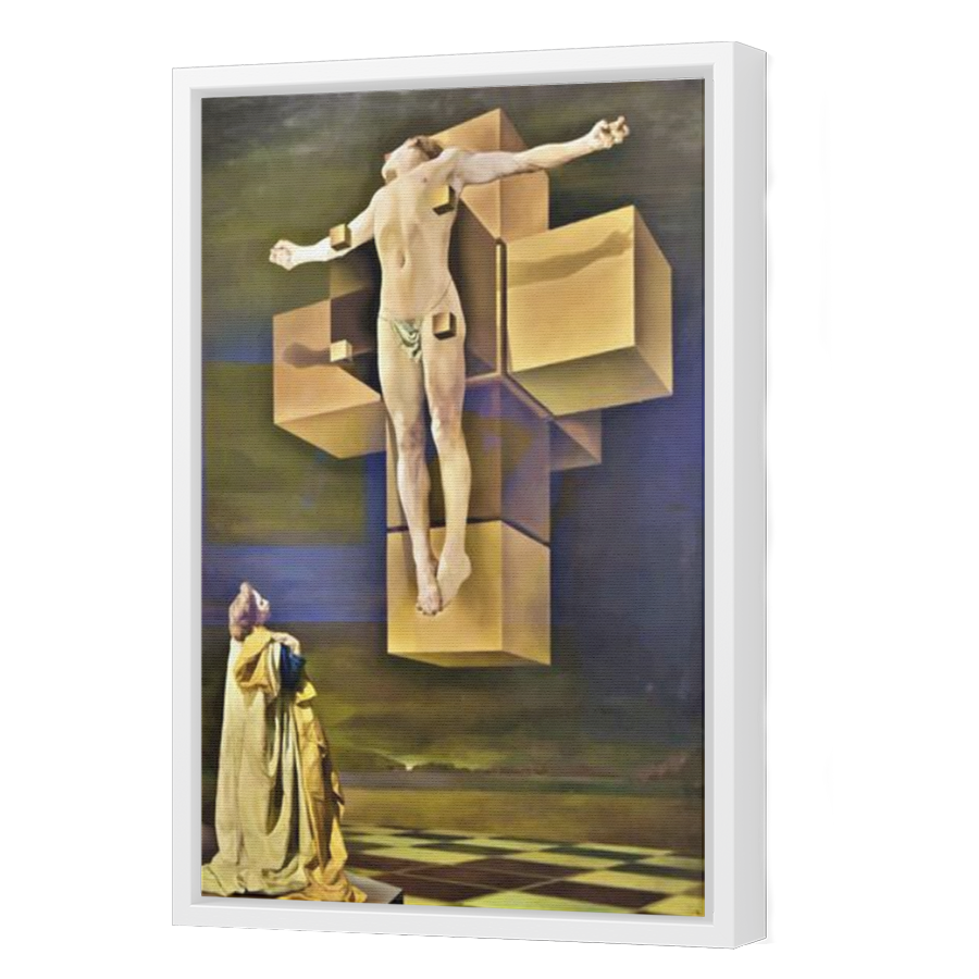 Thumbnail for Canvas - White Floating Frame