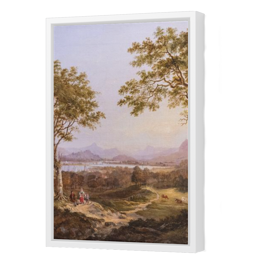 Thumbnail for Canvas - White Floating Frame