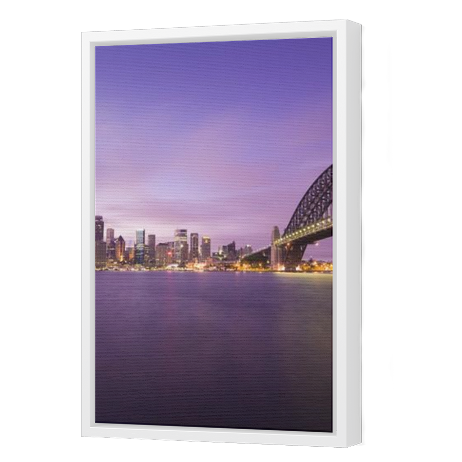 Thumbnail for Canvas - White Floating Frame