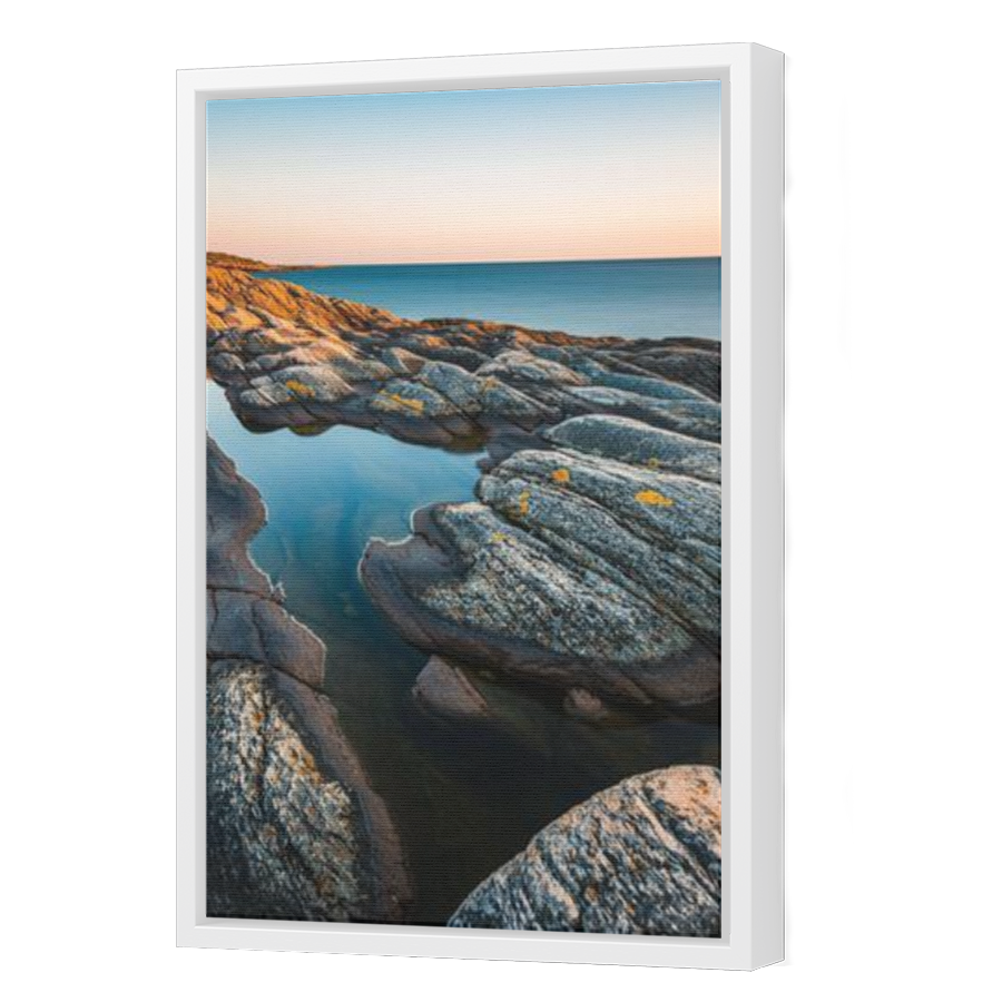 Thumbnail for Canvas - White Floating Frame