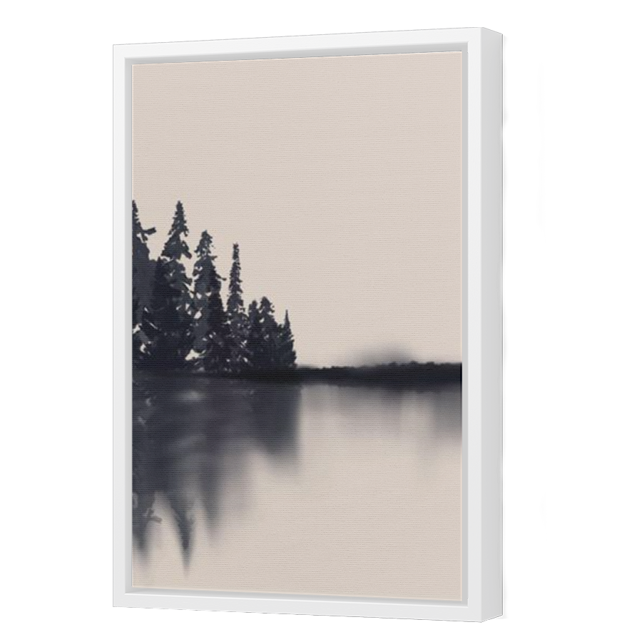 Thumbnail for Canvas - White Floating Frame