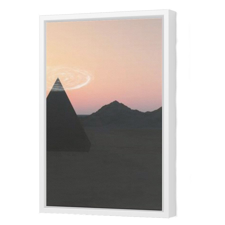 Thumbnail for Canvas - White Floating Frame