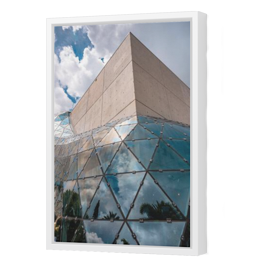 Thumbnail for Canvas - White Floating Frame