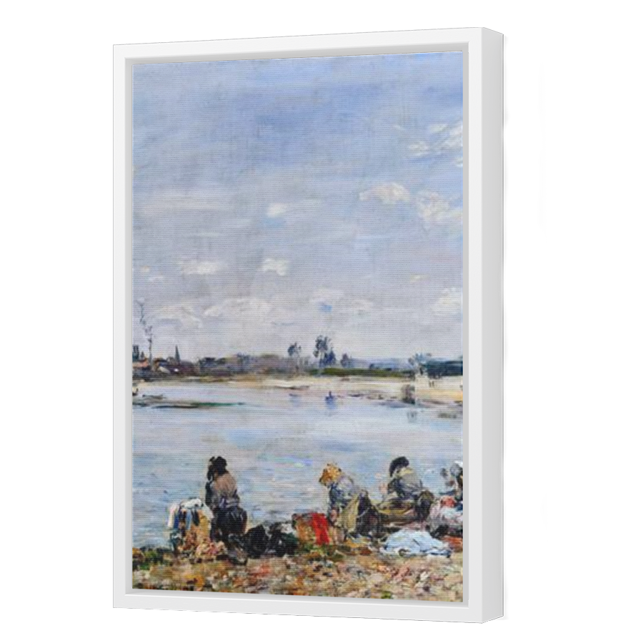 Thumbnail for Canvas - White Floating Frame