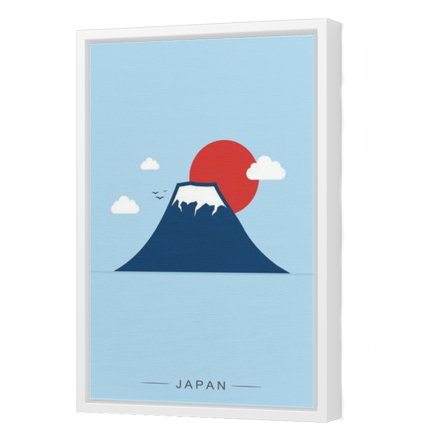 Thumbnail for Canvas - White Floating Frame