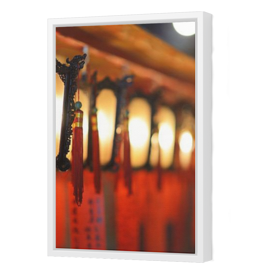 Thumbnail for Canvas - White Floating Frame