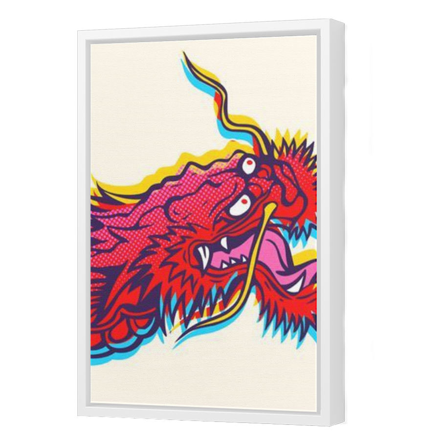 Thumbnail for Canvas - White Floating Frame
