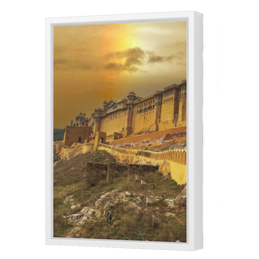 Thumbnail for Canvas - White Floating Frame