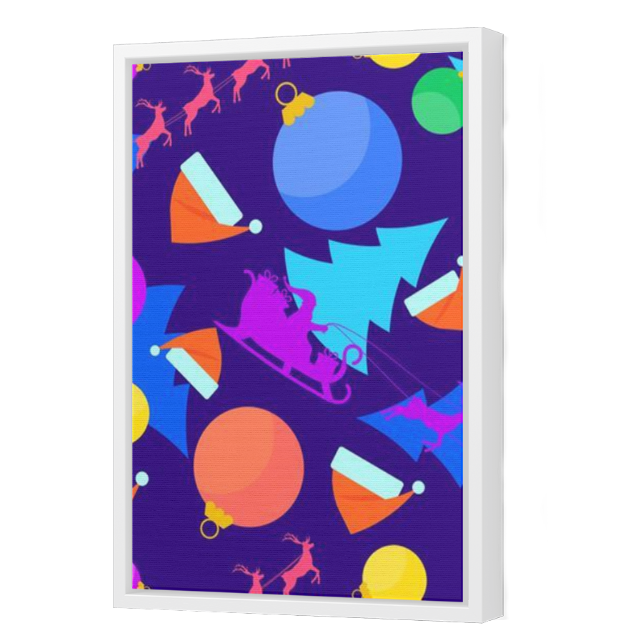 Thumbnail for Canvas - White Floating Frame