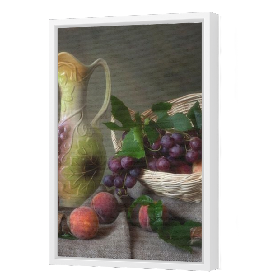 Thumbnail for Canvas - White Floating Frame