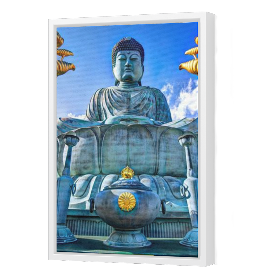 Thumbnail for Canvas - White Floating Frame