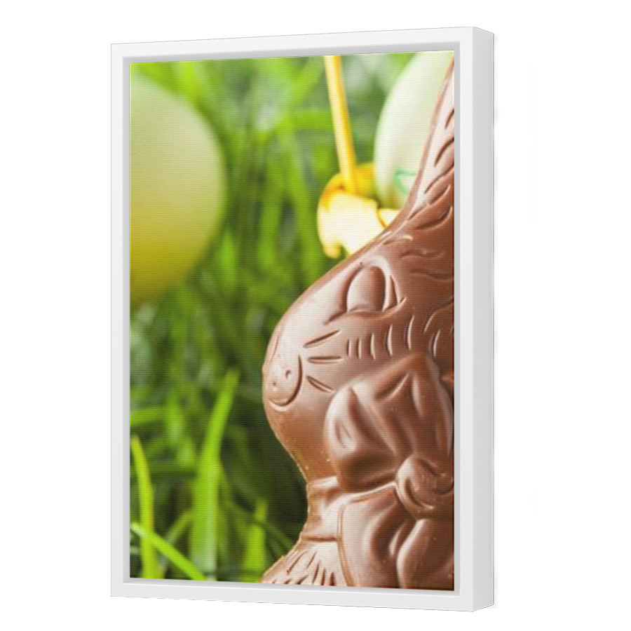 Thumbnail for Canvas - White Floating Frame