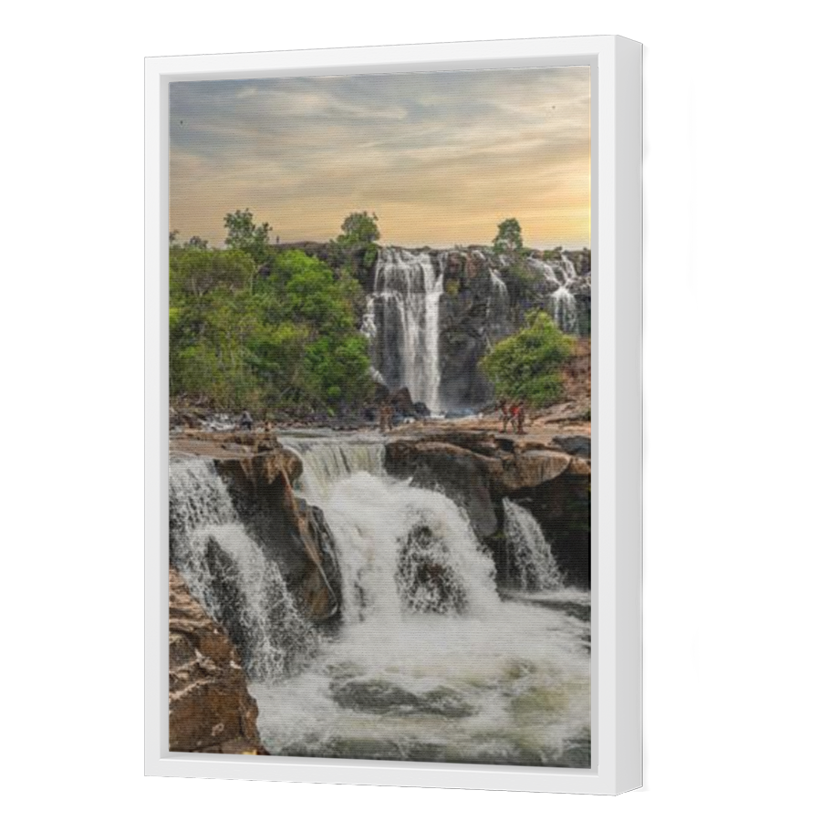 Thumbnail for Canvas - White Floating Frame