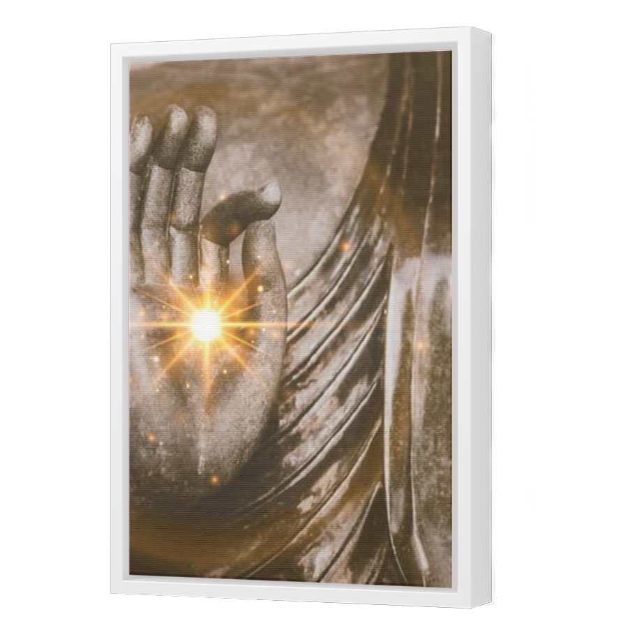 Thumbnail for Canvas - White Floating Frame