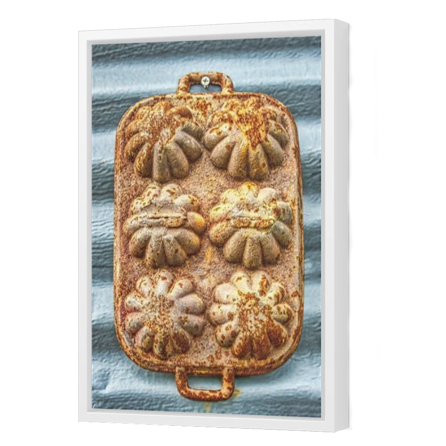 Thumbnail for Canvas - White Floating Frame