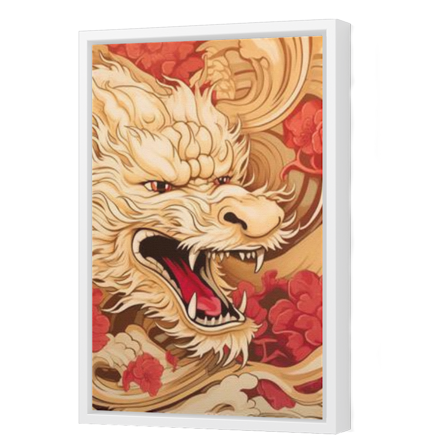 Thumbnail for Canvas - White Floating Frame
