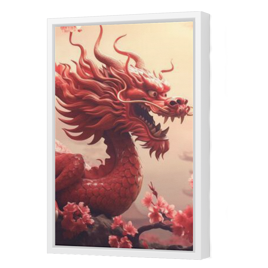 Thumbnail for Canvas - White Floating Frame