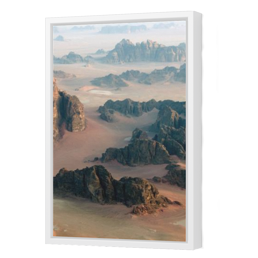 Thumbnail for Canvas - White Floating Frame