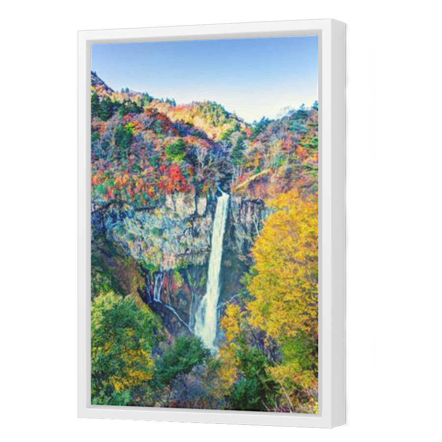 Thumbnail for Canvas - White Floating Frame