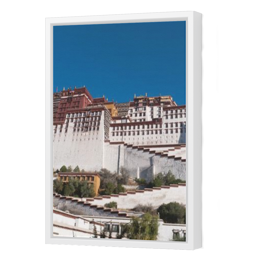 Thumbnail for Canvas - White Floating Frame