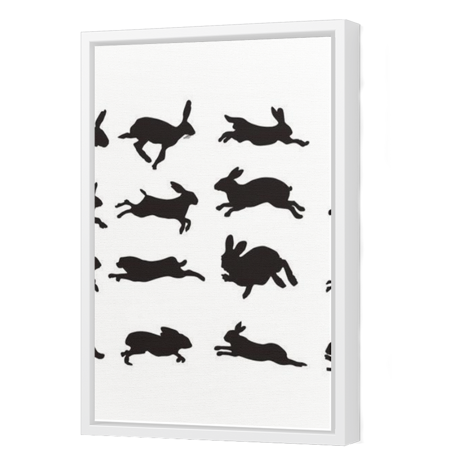 Thumbnail for Canvas - White Floating Frame
