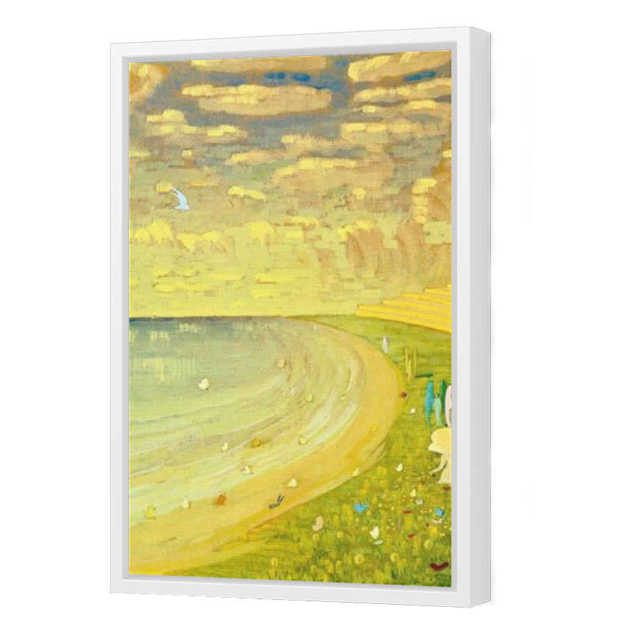 Thumbnail for Canvas - White Floating Frame