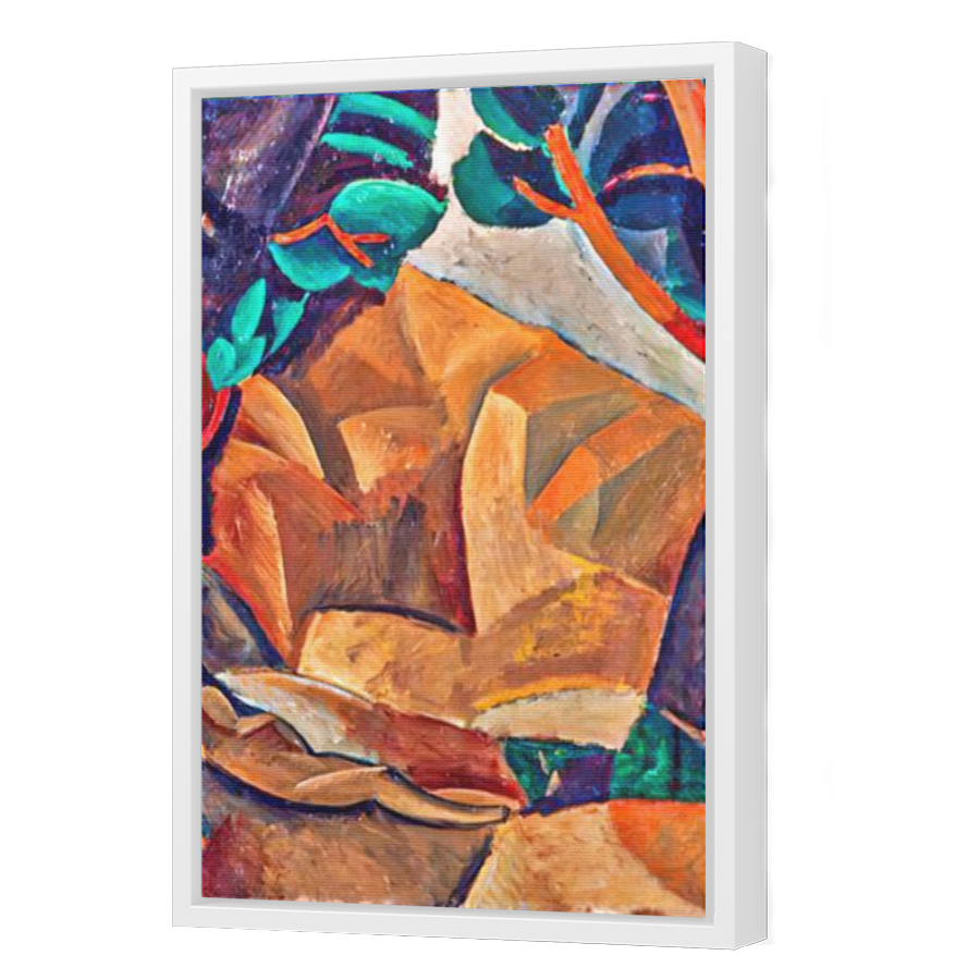 Thumbnail for Canvas - White Floating Frame