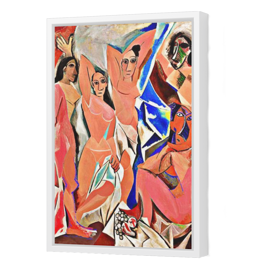 Thumbnail for Canvas - White Floating Frame