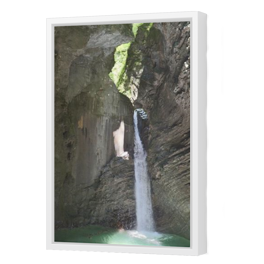 Thumbnail for Canvas - White Floating Frame