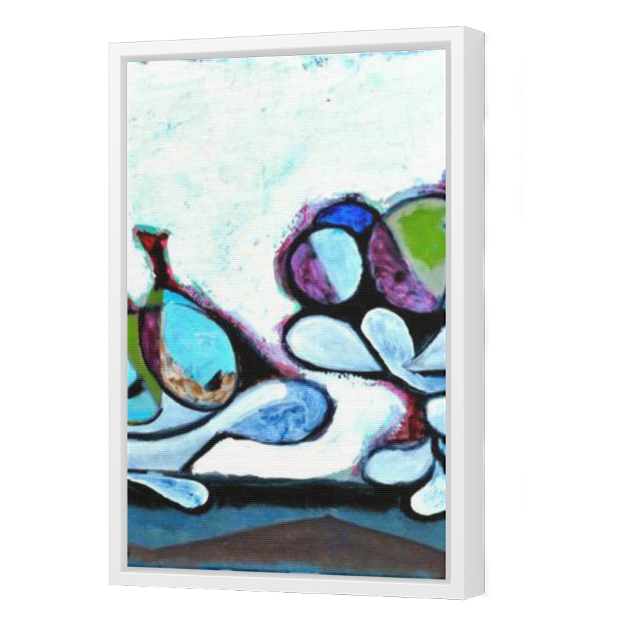 Thumbnail for Canvas - White Floating Frame