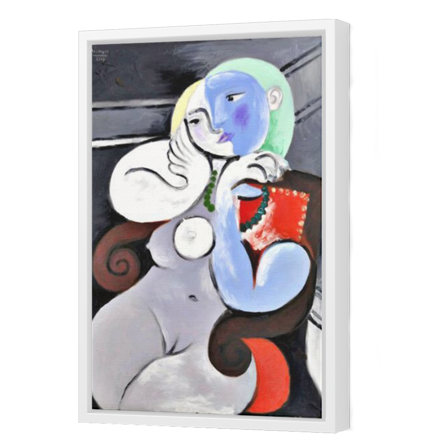 Thumbnail for Canvas - White Floating Frame