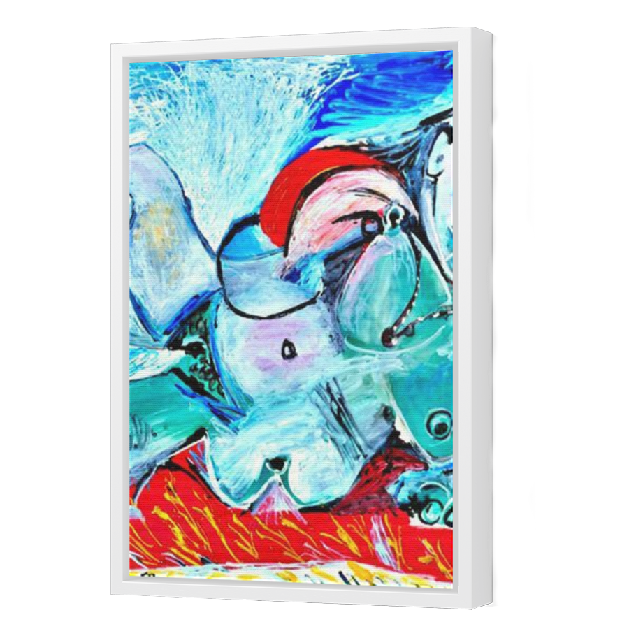 Thumbnail for Canvas - White Floating Frame