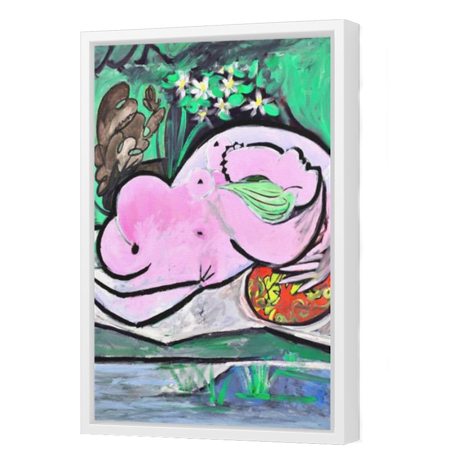 Thumbnail for Canvas - White Floating Frame