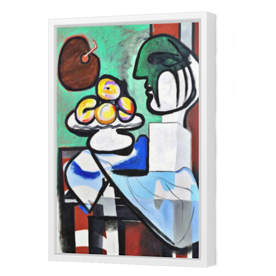 Thumbnail for Canvas - White Floating Frame
