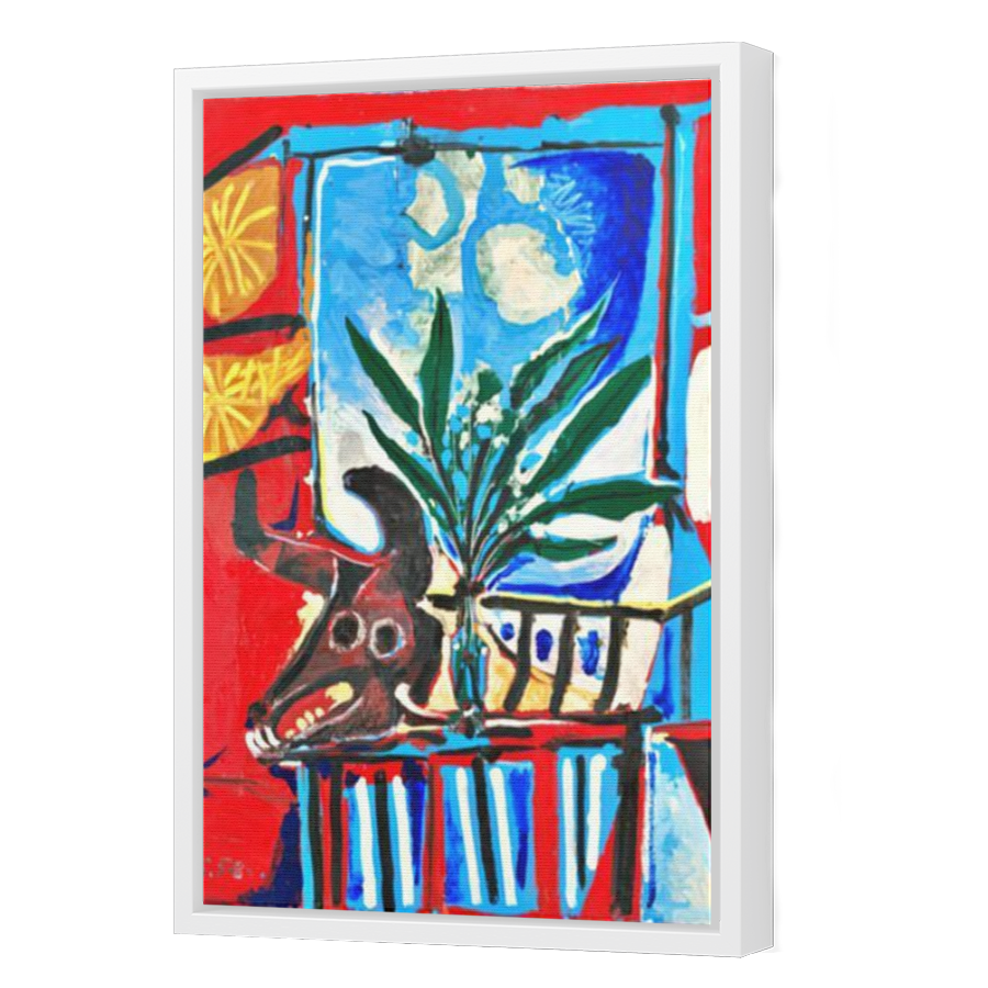 Thumbnail for Canvas - White Floating Frame