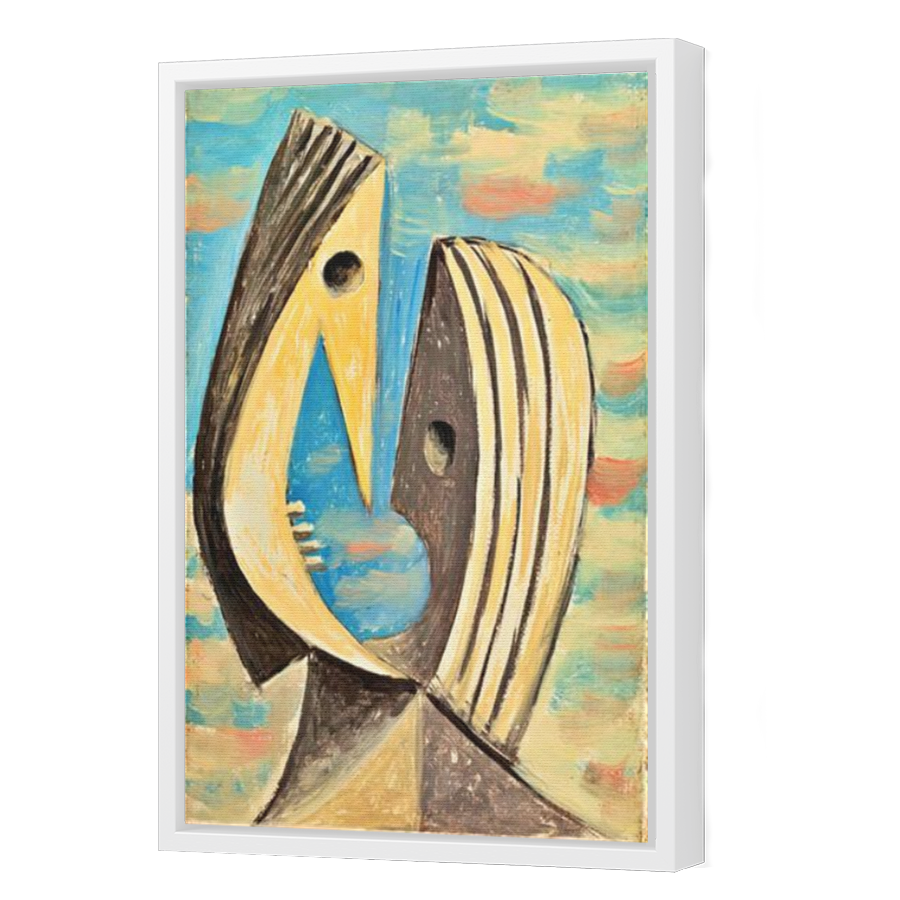 Thumbnail for Canvas - White Floating Frame