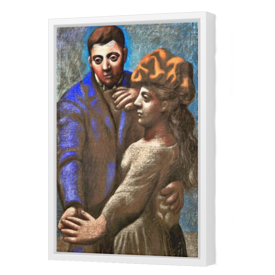 Thumbnail for Canvas - White Floating Frame
