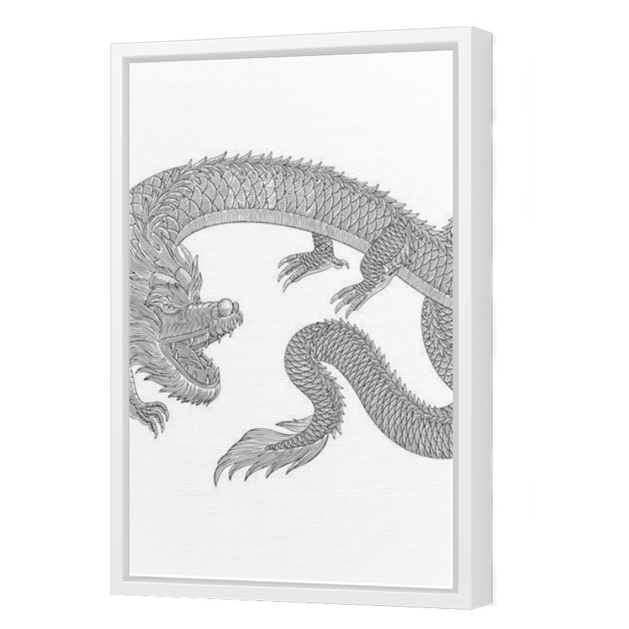 Thumbnail for Canvas - White Floating Frame