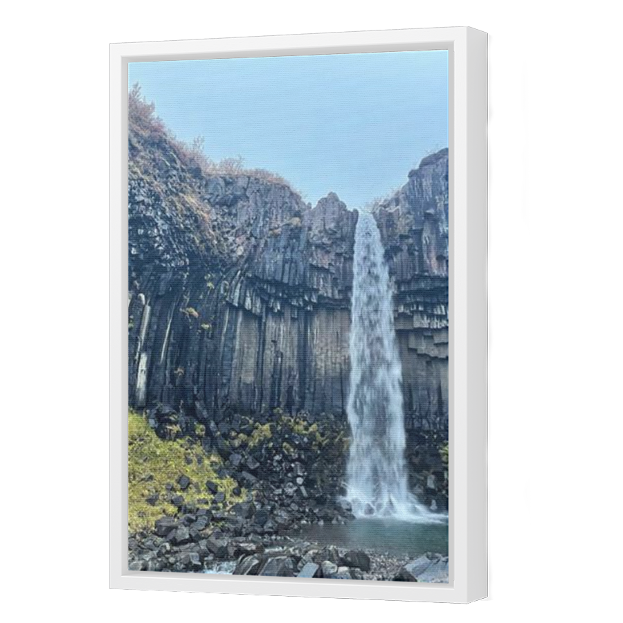Thumbnail for Canvas - White Floating Frame