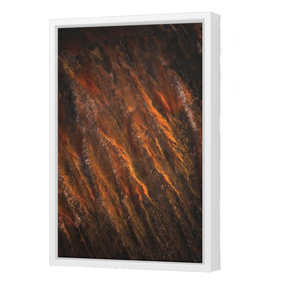 Thumbnail for Canvas - White Floating Frame